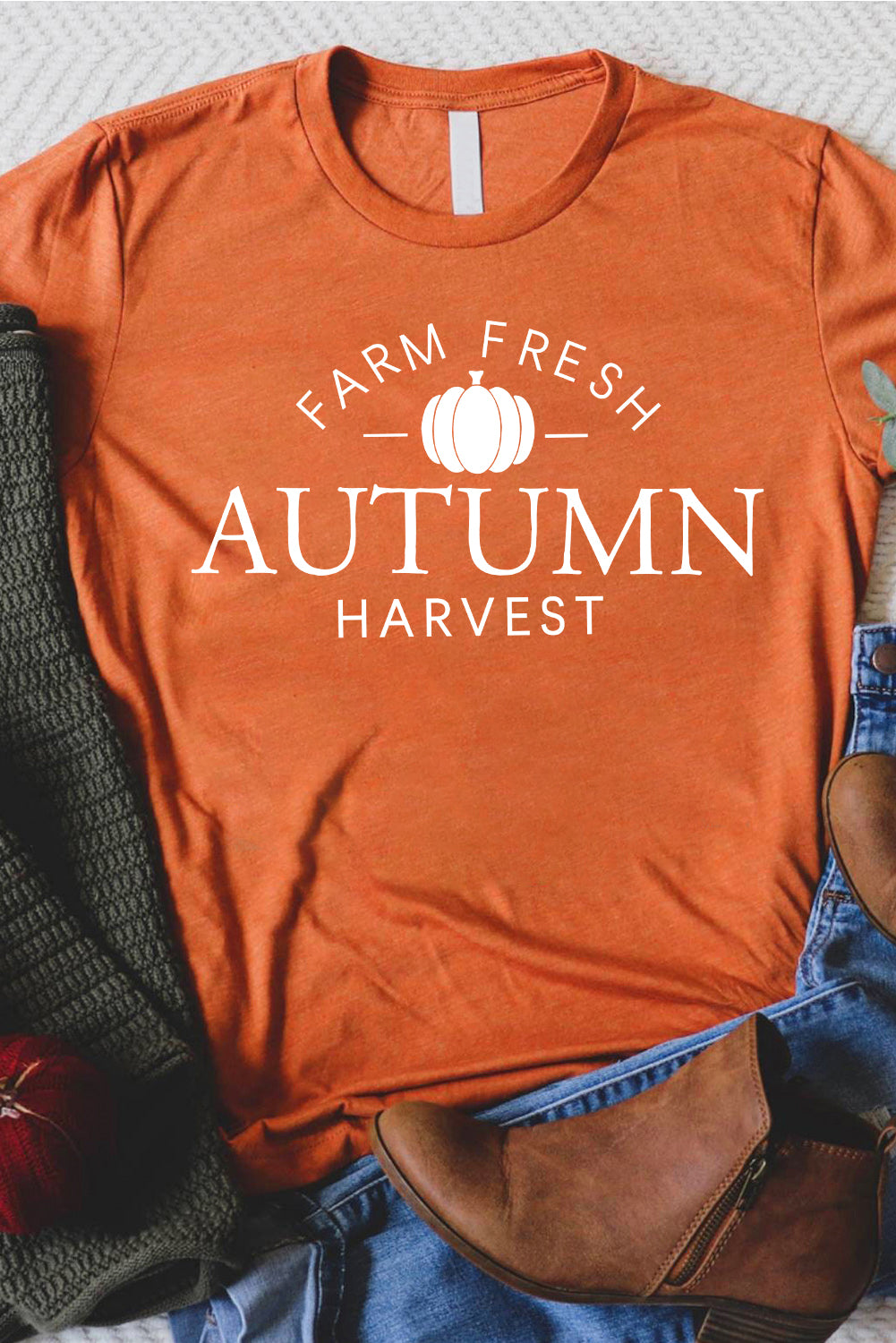 FARM FRESH AUTUMN Harvest Short Sleeve T Shirt
