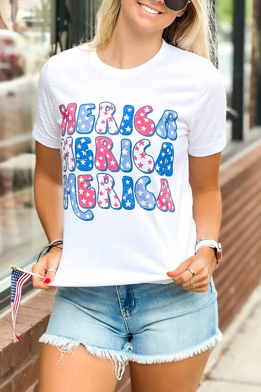 MERICA Flag Element Graphic Tee