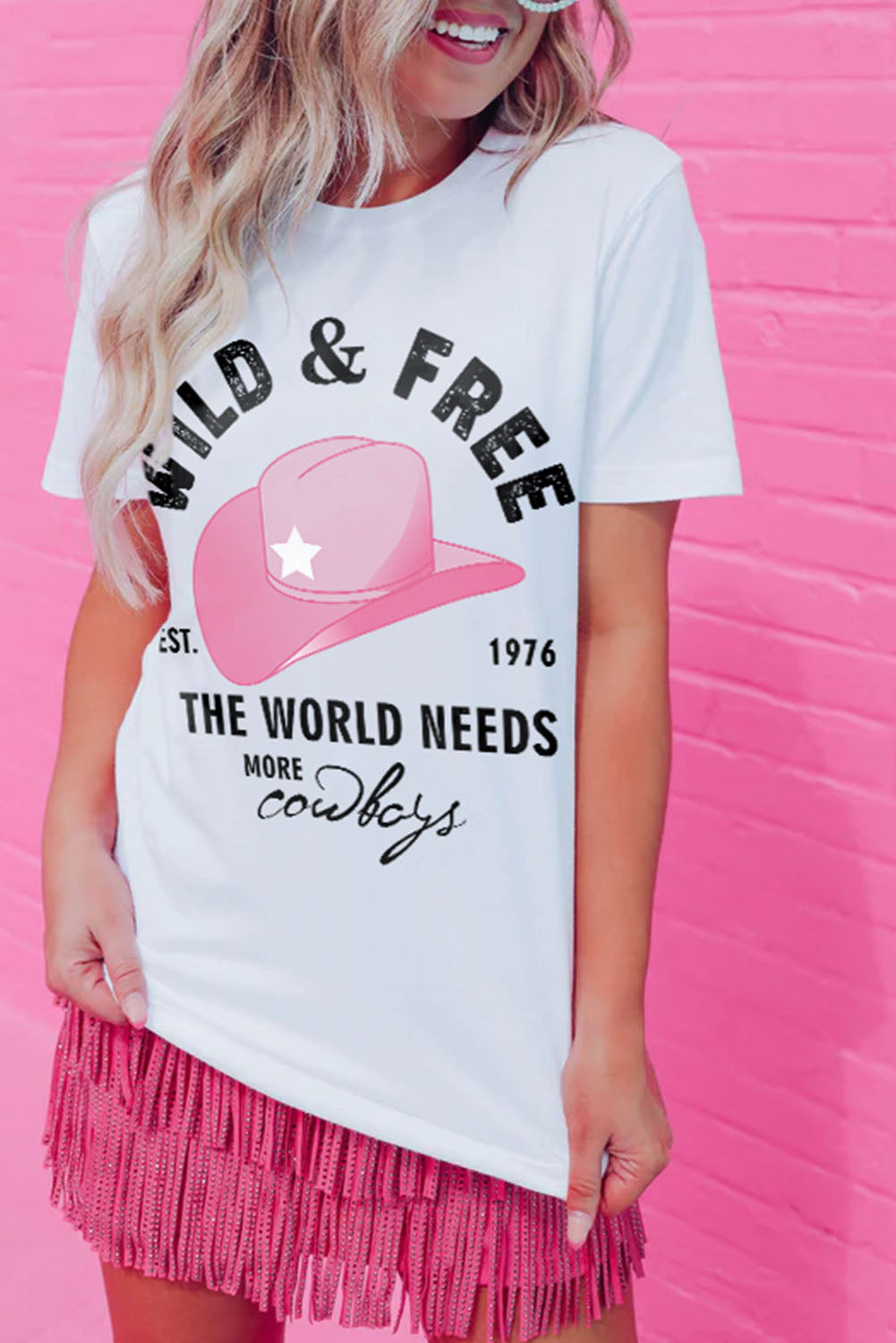 WILD&FREE Cowboys Fashion Graphic Tee