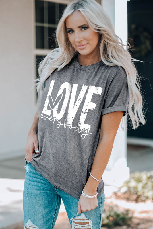 LOVE everybody Graphic T-shirt