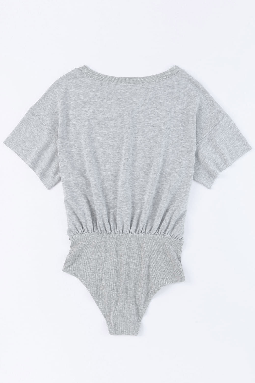 Drop Shoulder Sleeve Oversize Bodysuit